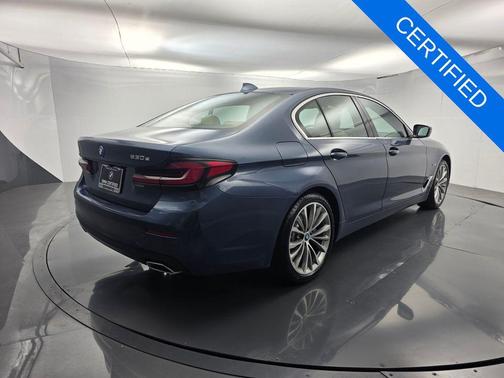 Arctic Race Blue Metallic 2023 BMW 530e 530e