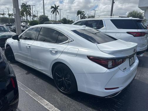 Ultra White 2023 Lexus ES 350 F Sport