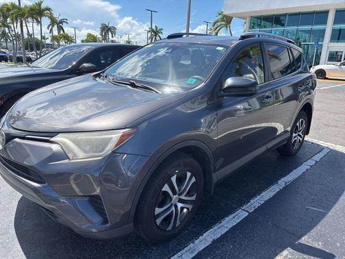 Gray 2017 Toyota RAV4 LE