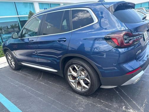 Phytonic Blue Metallic 2024 BMW X3 sDrive30i