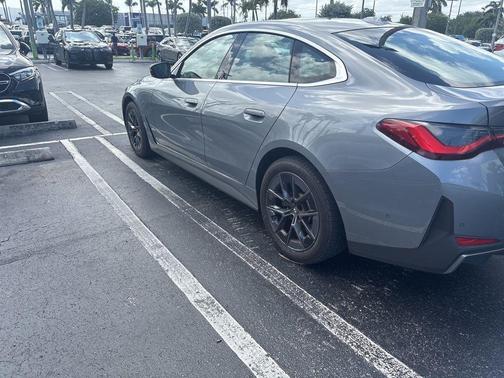 Skyscraper Gray Metallic 2023 BMW i4 Gran Coupe eDrive35