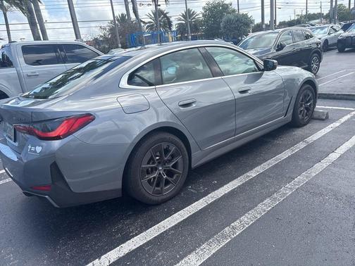 Skyscraper Gray Metallic 2023 BMW i4 Gran Coupe eDrive35