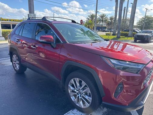 Ruby Flare Pearl 2025 Toyota RAV4 Limited