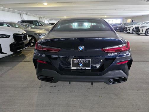 Carbon Black Metallic 2026 BMW 840 Gran Coupe i