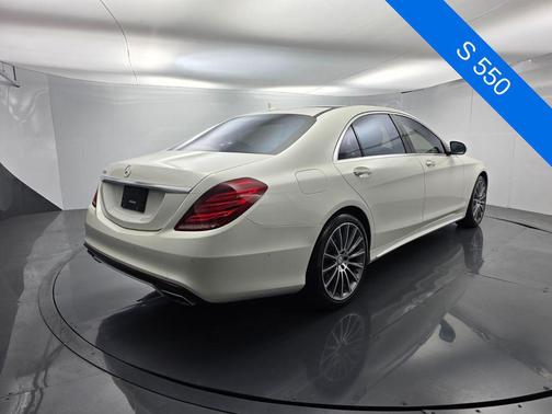 designo Diamond White Metallic 2017 Mercedes-Benz S-Class S 550