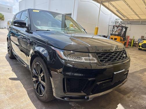 Santorini Black 2022 Land Rover Range Rover Sport HSE Silver Edition MHEV