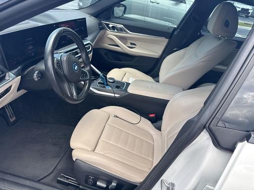 Alpine White 2023 BMW i4 Gran Coupe M50
