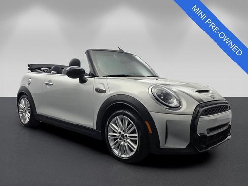 White Silver Metallic 2022 MINI Convertible Cooper S