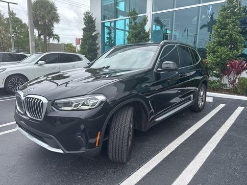 Jet Black 2022 BMW X3 sDrive30i