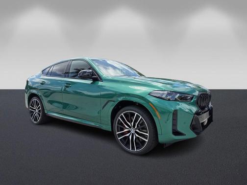 Isle of Man Green Metallic 2026 BMW X6 M60i
