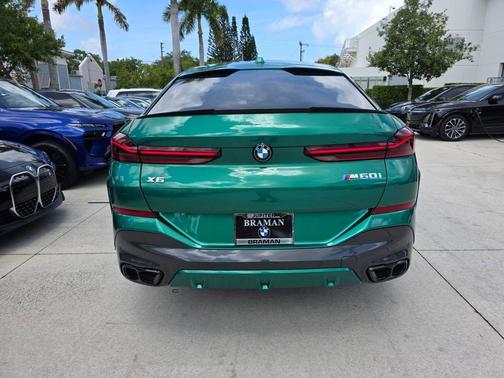 Isle of Man Green Metallic 2026 BMW X6 M60i