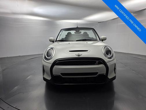 White Metallic 2023 MINI Convertible Cooper S