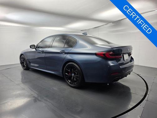 Arctic Race Blue Metallic 2023 BMW 530 i