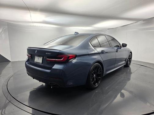 Arctic Race Blue Metallic 2023 BMW 530 i