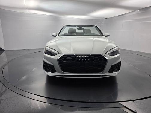 Glacier White Metallic w/ Black Roof 2023 Audi A5 45 S line Premium Plus