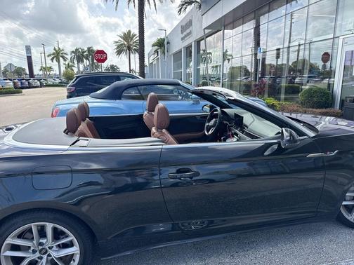 Mythos Black Metallic w/ Black Roof 2023 Audi A5 45 S line Premium Plus