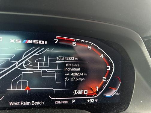 Arctic Gray Metallic 2022 BMW X5 M50i