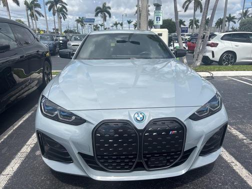 Brooklyn Gray Metallic 2023 BMW i4 Gran Coupe M50