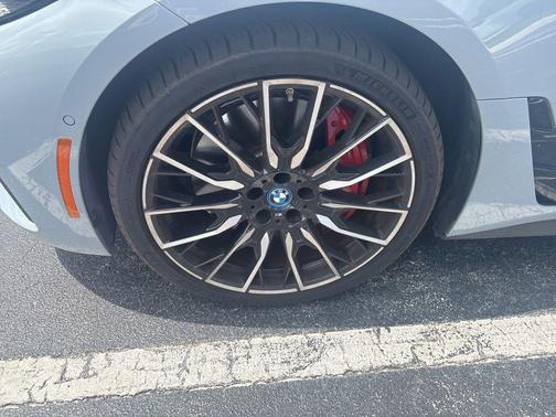 Brooklyn Gray Metallic 2023 BMW i4 Gran Coupe M50