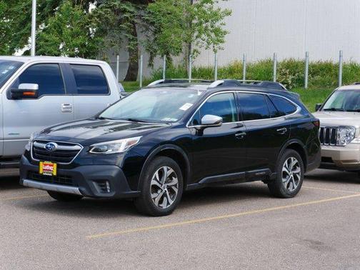 Crystal Black Silica 2021 Subaru Outback Touring