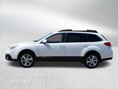 Satin White Pearl 2014 Subaru Outback 2.5i Premium