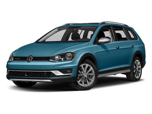 Silk Blue Metallic 2017 Volkswagen Golf Alltrack TSI SE