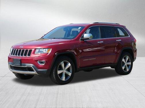 Deep Cherry Red Crystal Pearlcoat 2015 Jeep Grand Cherokee Limited