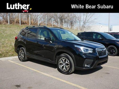 Crystal Black Silica 2021 Subaru Forester Premium