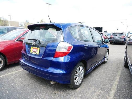Vortex Blue Pearl 2011 Honda Fit Sport
