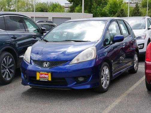 Vortex Blue Pearl 2011 Honda Fit Sport