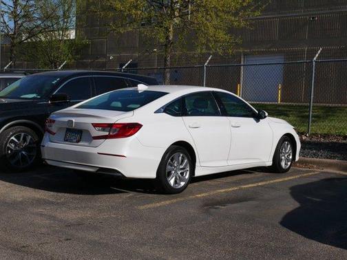 Platinum White Pearl 2020 Honda Accord LX 1.5T