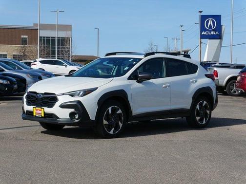 Crystal White Pearl 2024 Subaru Crosstrek Limited