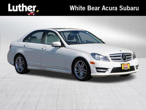 Arctic White 2012 Mercedes-Benz C-Class C 300 4MATIC Sport