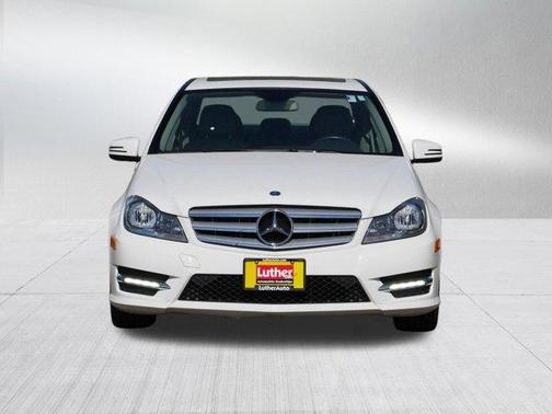 Arctic White 2012 Mercedes-Benz C-Class C 300 4MATIC Sport