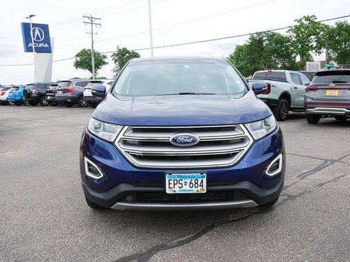 Kona Blue Metallic 2016 Ford Edge SEL