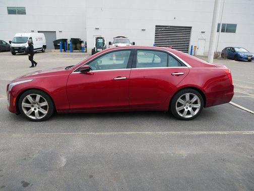 Red 2014 Cadillac CTS 3.6L Premium