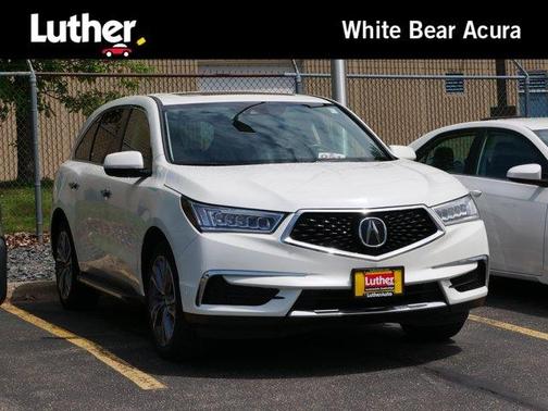 White 2018 Acura MDX 3.5L w/Technology Package
