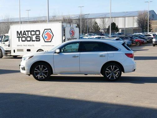 Platinum White Pearl 2020 Acura MDX 3.5L w/Advance Package