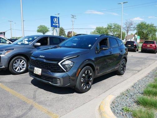 Gravity Gray 2023 Kia Sportage X-Line