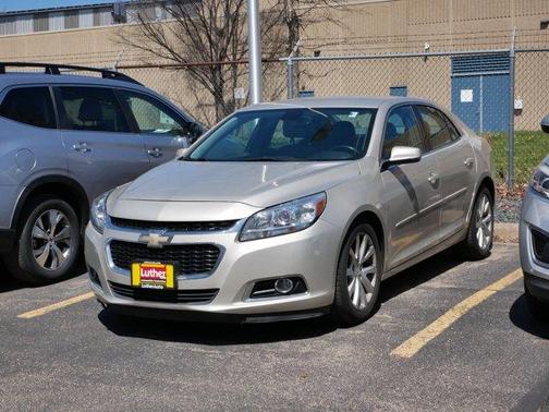 Champagne Silver 2015 Chevrolet Malibu 2LT