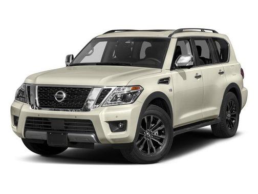 Black 2017 Nissan Armada Platinum