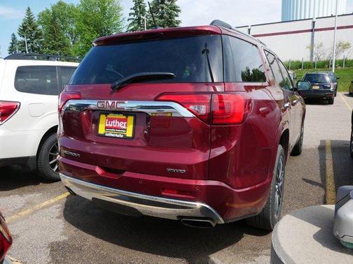 Crimson Red Tintcoat 2018 GMC Acadia Denali