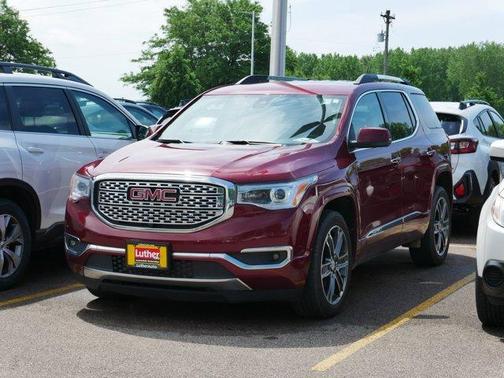 Crimson Red Tintcoat 2018 GMC Acadia Denali
