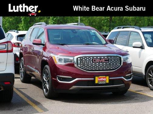 Crimson Red Tintcoat 2018 GMC Acadia Denali