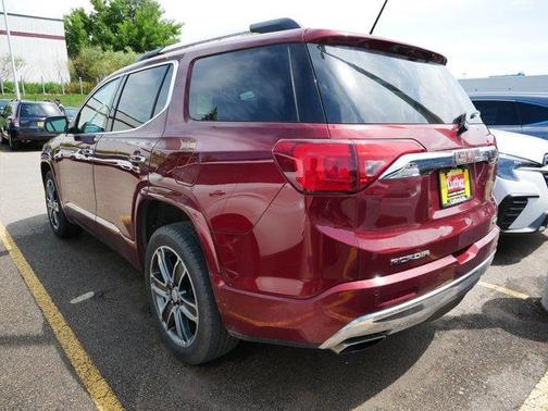 Crimson Red Tintcoat 2018 GMC Acadia Denali