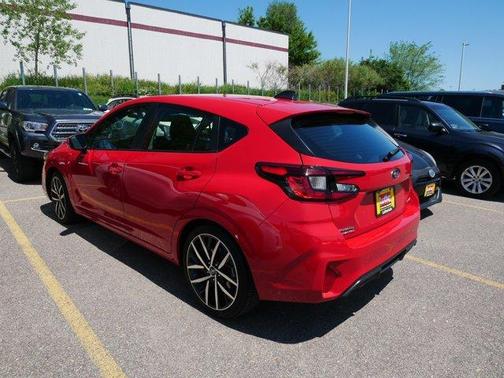 Pure Red 2024 Subaru Impreza Sport