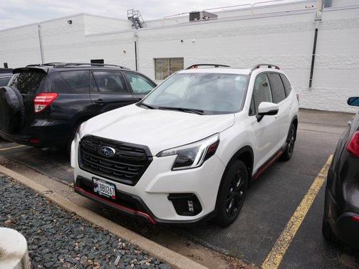 Crystal White Pearl 2023 Subaru Forester Sport