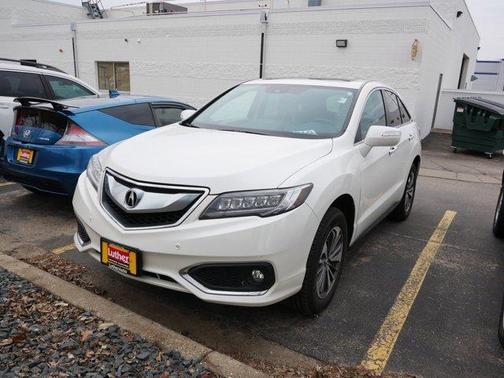 White Diamond Pearl 2016 Acura RDX Advance Package