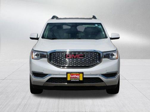 White Frost Tri-Coat 2018 GMC Acadia Denali