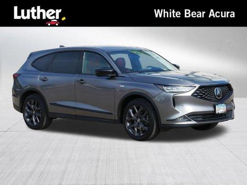 Liquid Carbon Metallic 2022 Acura MDX A-Spec